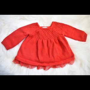 Cat & Jack Knit Sweater with Lace